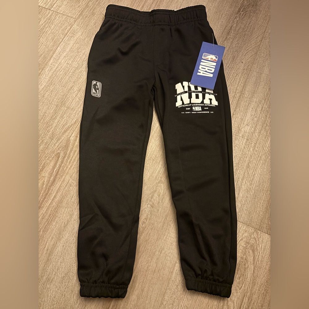 NBA Kids Black Jogger Pants